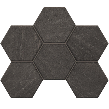 Мозаика GB03 Hexagon 25x28,5 непол.