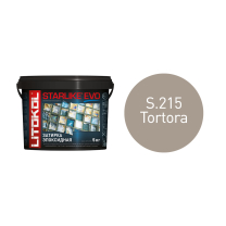 STARLIKE EVO S.215 TORTORA затир.смесь (5kg bucket)