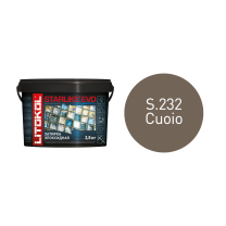 STARLIKE EVO S.232 CUOIO затир.смесь (2,5kg bucket)
